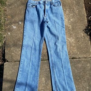 Levi light wash jeans